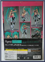 Racing Miku (2013 EV Mirai Version) from Figma - Hatsune Miku GT Project manufactured by Max Factory [Back]