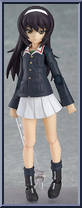 Reizei Mako from Figma - Girls und Panzer manufactured by Max Factory [Loose]