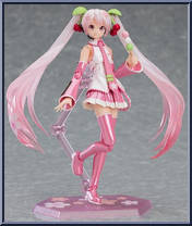 Sakura Miku from Figma - Vocaloid manufactured by Max Factory [Loose]