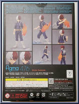 Shoto Todoroki from Figma - My Hero Academia manufactured by Max Factory [Back]