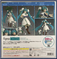 Snow Miku (Snow Bell Version) from Figma - Character Vocal Series 01: Hatsune Miku manufactured by Max Factory [Back]