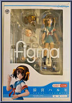 Suzumiya Haruhi (Summer Uniform) from Figma - Disappearance of Haruhi Suzumiya manufactured by Max Factory [Front]