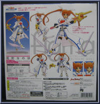 Takamachi Nanoha from Figma - Barrier Jacket manufactured by Max Factory [Back]