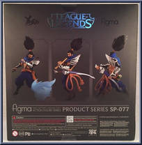 Yasuo from Figma - League of Legends manufactured by Max Factory [Back]
