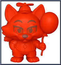 Balloon Foxy (Orange) from Five Nights at Freddy's - Mystery Minis manufactured by Funko [Loose]