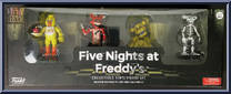 Chica and Cupcake / Foxy / Golden Freddy / Animatronic Skeleton from Five Nights at Freddy's - Box Sets manufactured by Funko [Front]