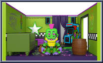 Montgomery Gator with Dressing Room Action Figure