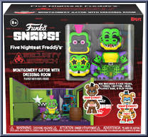 Montgomery Gator with Dressing Room from Five Nights at Freddy's - Snaps! manufactured by Funko [Front]