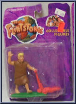 Barney (Lawn Mowing) from Flintstones - PVC manufactured by Mattel [Front]