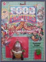Sergeant Scoop from Food Fighters - Kitchen Commandos manufactured by Mattel [Front]
