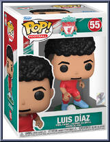 Luis Diaz (Liverpool) from Football - European - Pop! Vinyl Figures manufactured by Funko [Front]