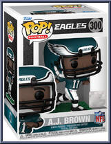 A.J. Brown (Green / White Uniform) (Eagles) from Football - Pop! Vinyl Figures manufactured by Funko [Front]