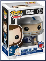 Andrew Luck (Blue Jersey) (Colts) from Football - Pop! Vinyl Figures manufactured by Funko [Front]