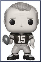Bart Starr (Black / White) (Packers) Action Figure
