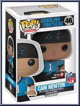 Cam Newton (Blue Jersey) from Football - Pop! Vinyl Figures manufactured by Funko [Front]