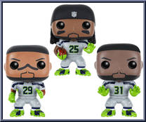 Legion of Boom 3-Pack from Football - Pop! Sets manufactured by Funko [Loose]