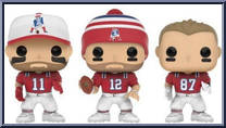 Patriots 3-Pack from Football - Pop! Sets manufactured by Funko [Loose]