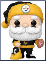 Steelers Santa from Football - Holiday Pop! manufactured by Funko [Loose]
