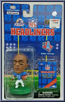 Eddie George from Football Headliners - 1996 Season manufactured by Corinthian [Front]