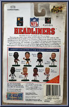 Greg Lloyd from Football Headliners - 1996 Season manufactured by Corinthian [Back]