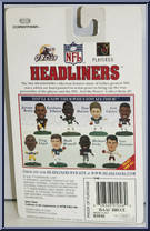 Isaac Bruce from Football Headliners - 1996 Season manufactured by Corinthian [Back]