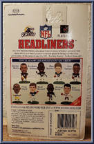 Jerome Bettis from Football Headliners - 1996 Season manufactured by Corinthian [Back]