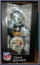 Pittsburgh Steelers from Forever Nightmares - Team Zombie manufactured by Forever Collectibles [Front]