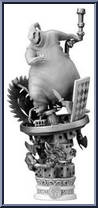 Oogie Boogie (B&W) from Formation Arts - Kingdom Of Hearts: Vol 2 manufactured by Square Enix [Loose]