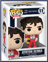 Ayrton Senna (McLaren Racing Suit) from Formula One - Pop! Vinyl Figures manufactured by Funko [Front]