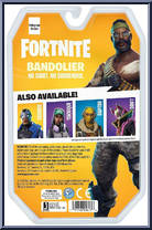 Bandolier (Solo Mode) from Fortnite - Basic Series manufactured by Jazwares [Back]