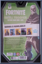 Skull Trooper (Solo Mode) from Fortnite - Basic Series manufactured by Jazwares [Back]