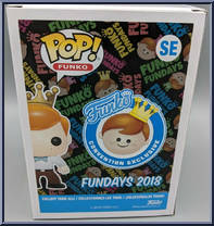 Freddy Funko (Blue Robot) from Funko - Pop! Vinyl Figures manufactured by Funko [Back]