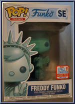 Freddy Funko (Statue of Liberty) from Funko - Pop! Vinyl Figures manufactured by Funko [Front]