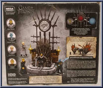 Iron Throne from Game of Thrones - Basic Series manufactured by Mega Brands [Back]
