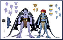 Goliath & Demona from Gargoyles - Ultimate manufactured by Neca [Loose]