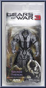 Savage Theron (Helmet Opened) from Gears of War 3 - Series 3 manufactured by Neca [Front]