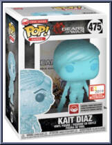 Kait Diaz (Translucent) from Gears of War - Pop! Vinyl Figures manufactured by Funko [Front]