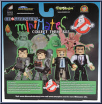 Ray (Ghostbusters 2 Slime Blower) / Theatre Ghost from Ghostbusters - Minimates - Toys R Us - Series 4 manufactured by Diamond Select [Back]