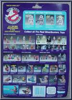 Egon Spengler (Slimy Spider Ghost) from Ghostbusters - The Real - Super Fright Features manufactured by Kenner [Back]