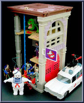 Fire Station Headquarters from Ghostbusters - The Real - Accessories manufactured by Kenner [Loose]