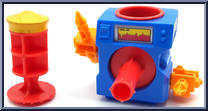 Green Ghost (Gooper Ghost) from Ghostbusters - The Real - Series 3 manufactured by Kenner [Loose]
