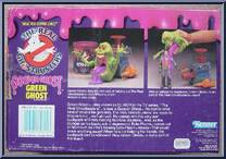 Green Ghost (Gooper Ghost) from Ghostbusters - The Real - Series 3 manufactured by Kenner [Back]