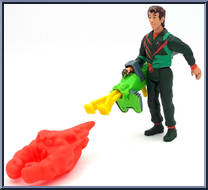 Peter Venkman (Lightning Ghost) from Ghostbusters - The Real - Power Pack Heroes manufactured by Kenner [Loose]