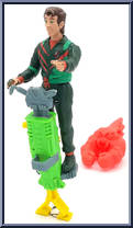 Peter Venkman (Lightning Ghost) from Ghostbusters - The Real - Power Pack Heroes manufactured by Kenner [Loose]