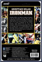 Ghostface Killah (Ironman) from Ghostface Killah - ReAction Figures manufactured by Super7 [Back]