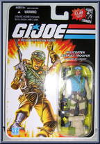 Airborne from G.I. Joe - 25th Anniversary - Wave 11 manufactured by Hasbro [Front]