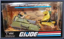 Armadillo Tank vs Serpentor's Air Chariot Action Figure