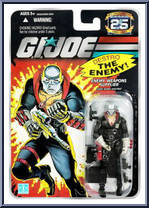 Destro (v1) from G.I. Joe - 25th Anniversary - Wave  4 manufactured by Hasbro [Front]