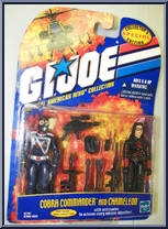 Chameleon / Cobra Commander from G.I. Joe - A Real American Hero - Series 1 manufactured by Hasbro [Front]