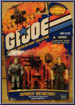 Shipwreck / Sidetrack from G.I. Joe - A Real American Hero - Series 3 manufactured by Hasbro [Front]